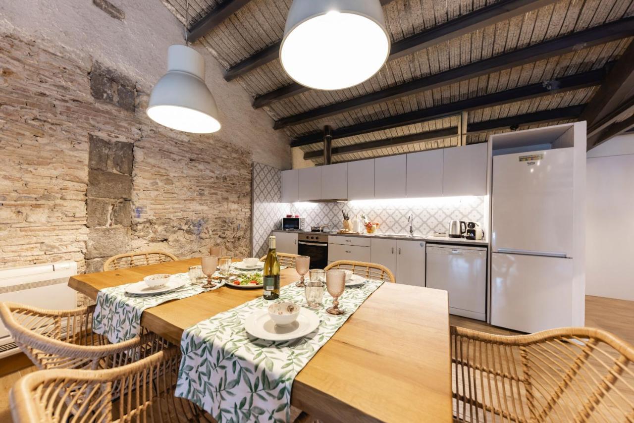 Bravissimo Placa Del Vi, Design Penthouse Girona Kültér fotó