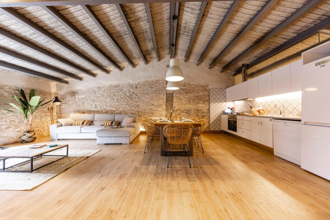 Bravissimo Placa Del Vi, Design Penthouse Girona Kültér fotó